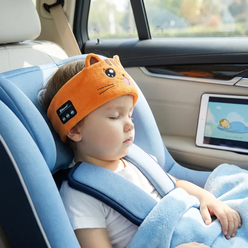 Лента за глава с Bluetooth слушалки 2 в 1 за сън и път — снимка 7