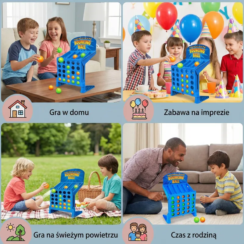 Четири в редица, игра за точност — снимка 2