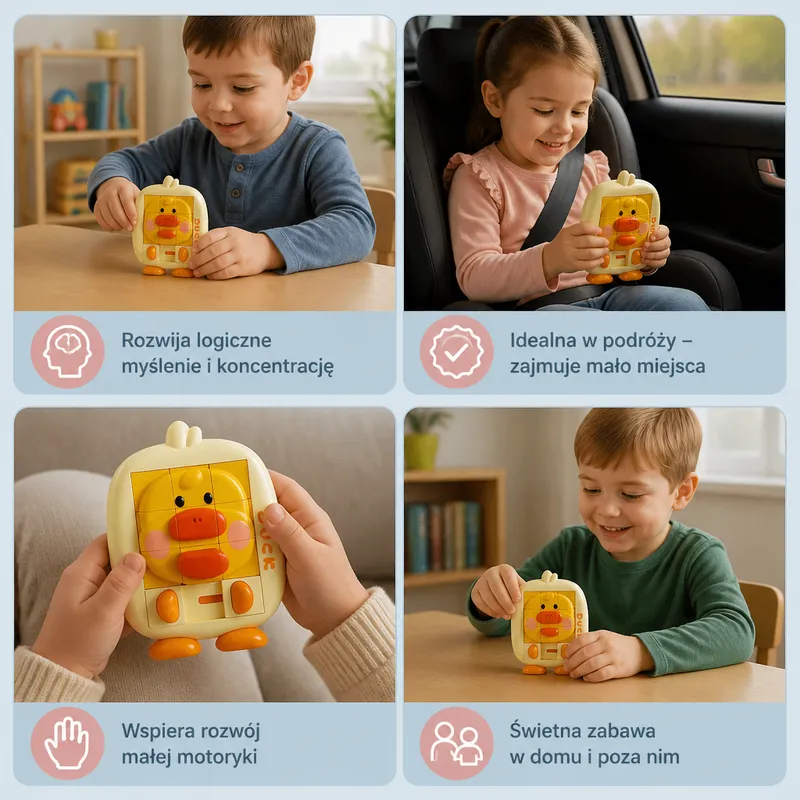 Образователна логическа игра с плъзгащи се животни — снимка 3