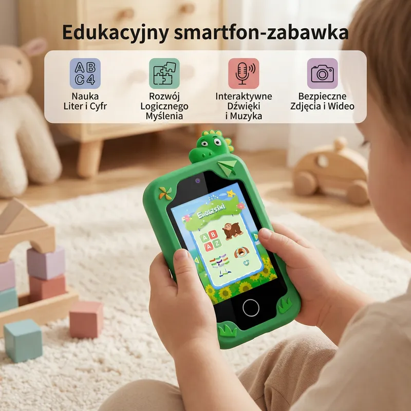 Образователен смартфон играчка за деца — снимка 2