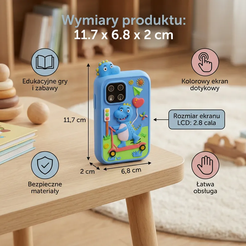 Образователен смартфон играчка за деца — снимка 4