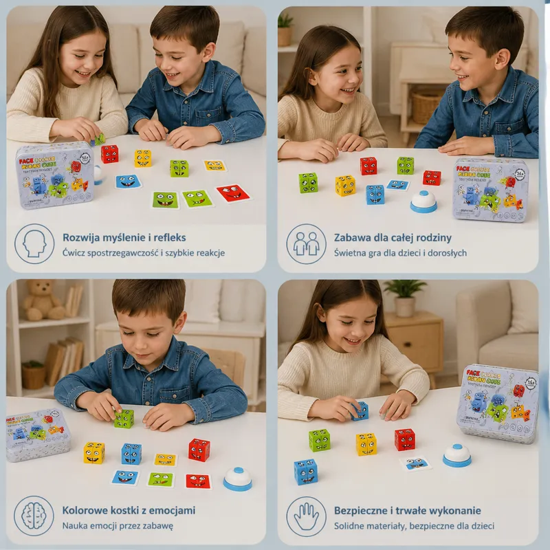 Игрален комплект FaceCube за цялото семейство — снимка 4