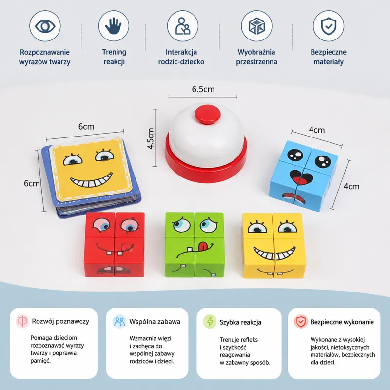Игрален комплект FaceCube за цялото семейство — снимка 5