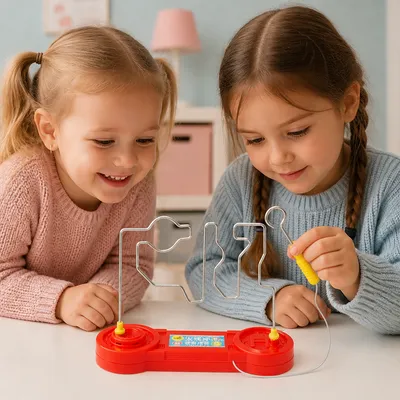 Игра Buzz Wire за сръчност и стабилна ръка