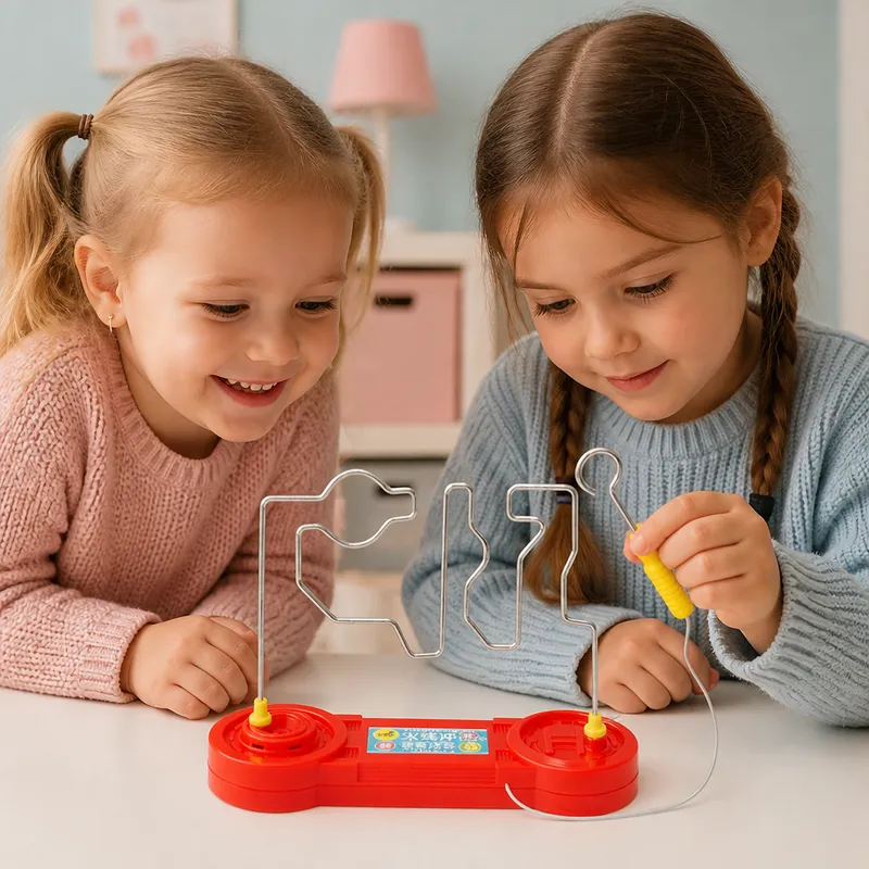 Игра Buzz Wire за сръчност и стабилна ръка