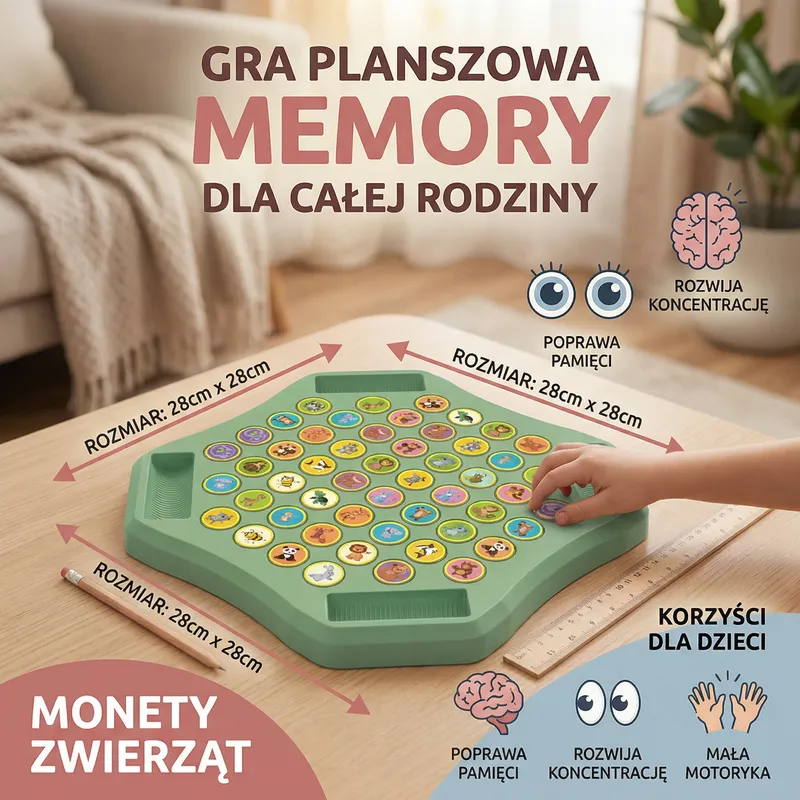 Настолна игра памет с животни за цялото семейство — снимка 4