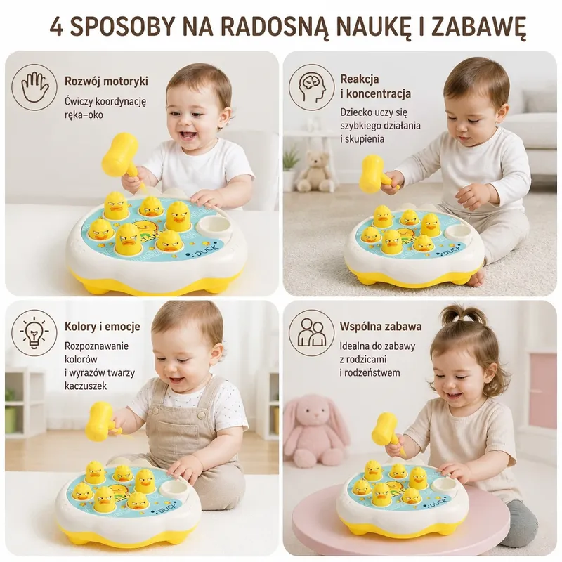 Игра с чукче Изскачащи животни за деца — снимка 3