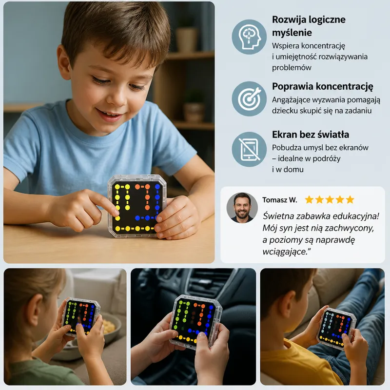 LED логическа игра с линии и над 800 нива — снимка 4