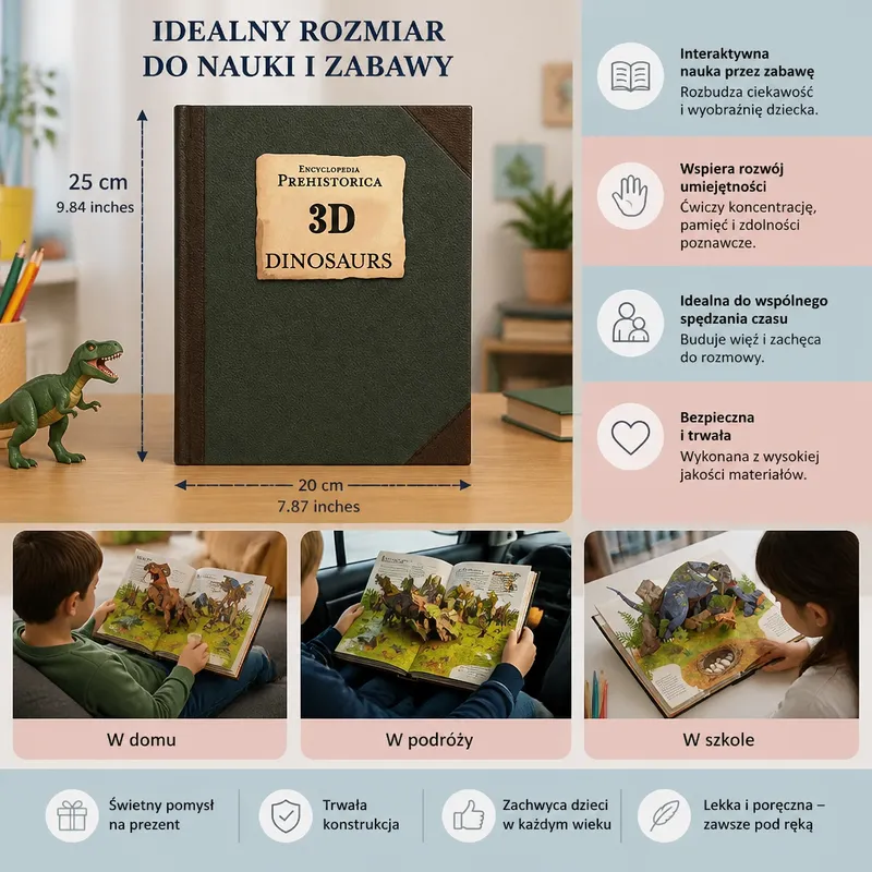 Интерактивна 3D pop-up енциклопедия за динозаври — снимка 5
