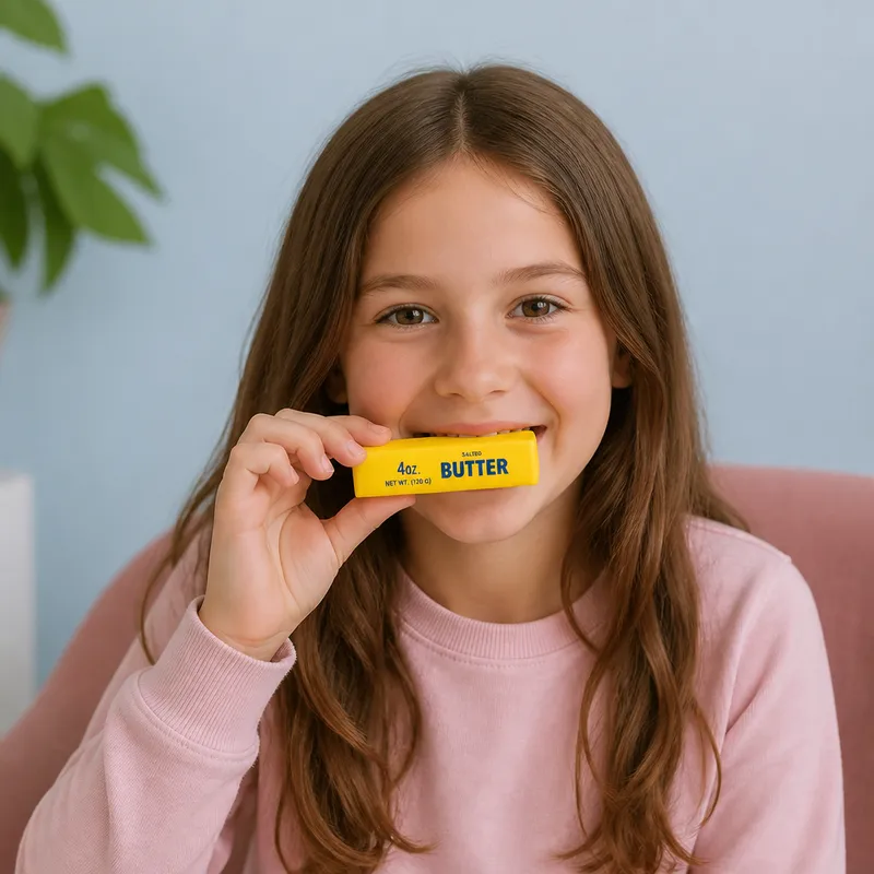 Антистрес сензорна играчка squishy Jumbo Butter Stick — снимка 6