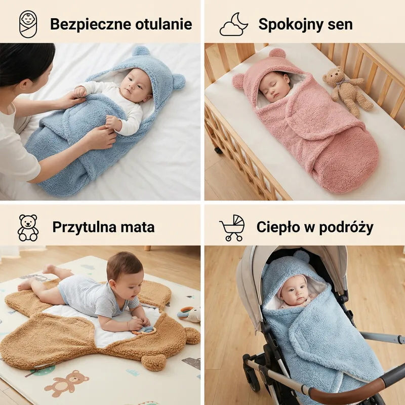 Бебешко одеяло и гащеризон с мечета — снимка 3