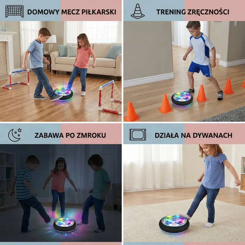 Летяща топка на въздушна възглавница за деца — снимка 3
