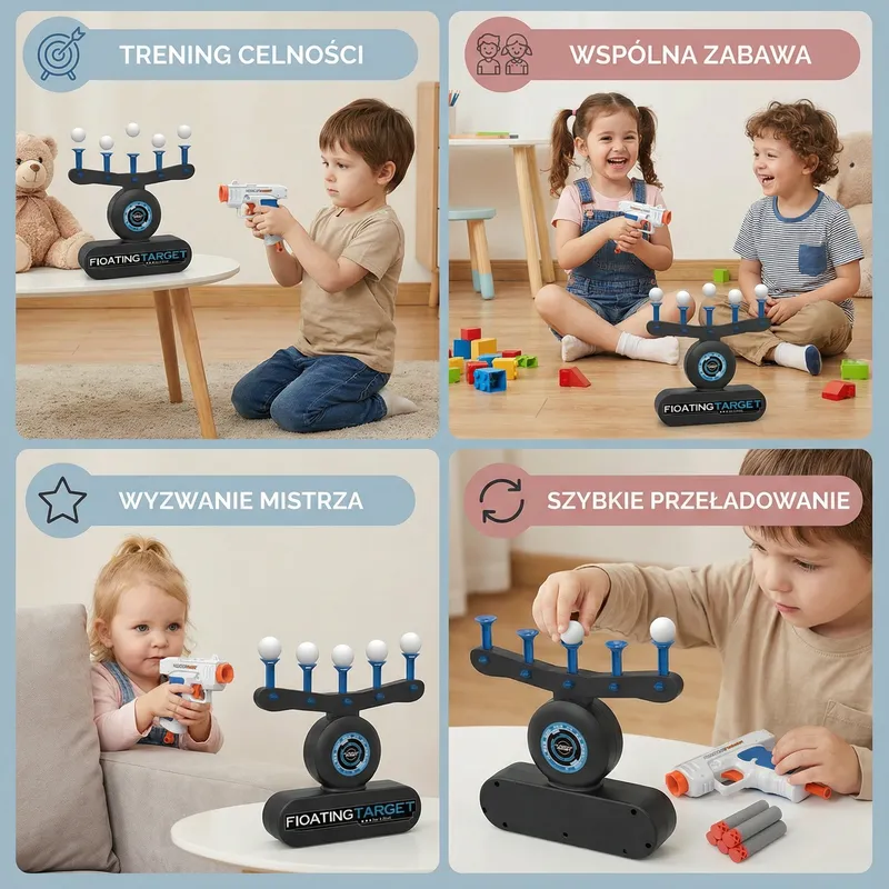 Летящи топчета, играчка за точност — снимка 2