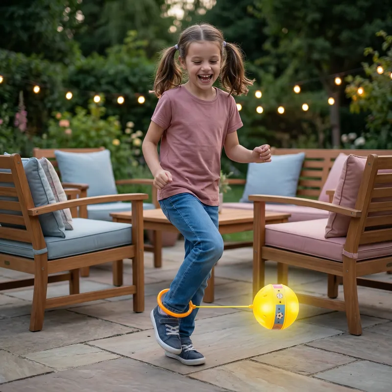 LED скачаща топка за глезен, играчка за скачане — снимка 2