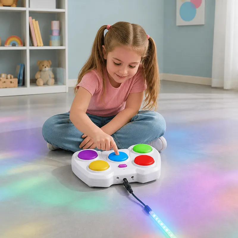 Интерактивна LED игра за рефлекси Light Defense Challenge — снимка 2