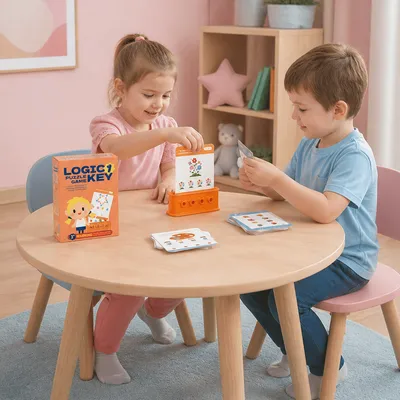 Логическа игра с ключета и загадки за деца