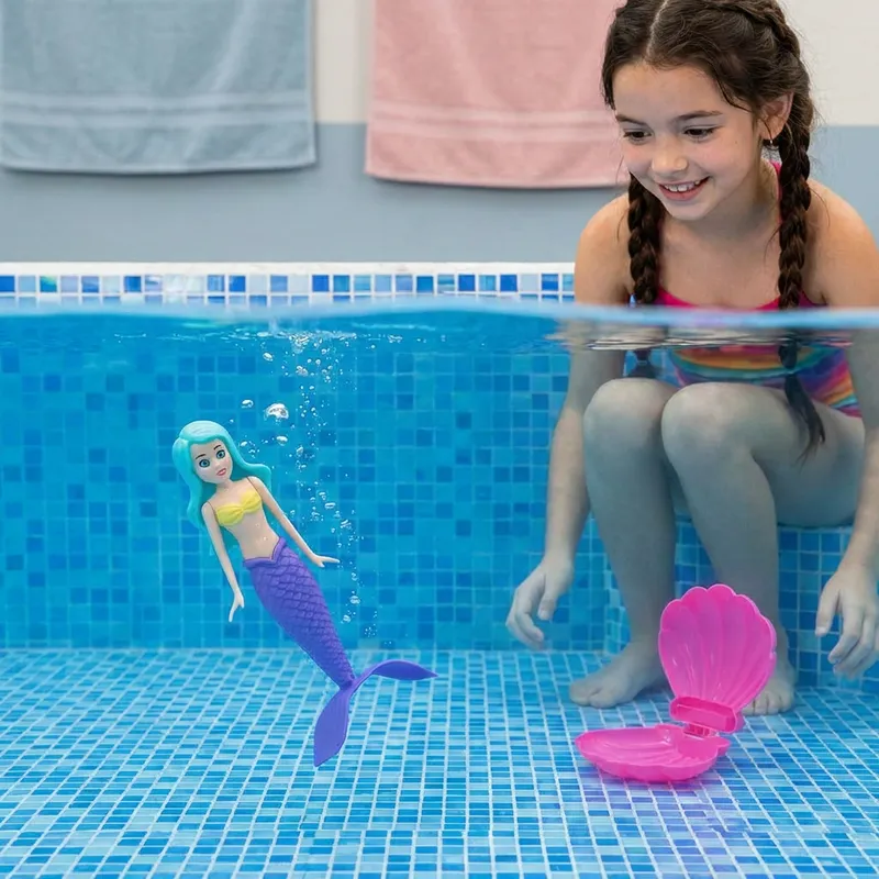 Магическа русалка, играчка за игра във водата — снимка 9