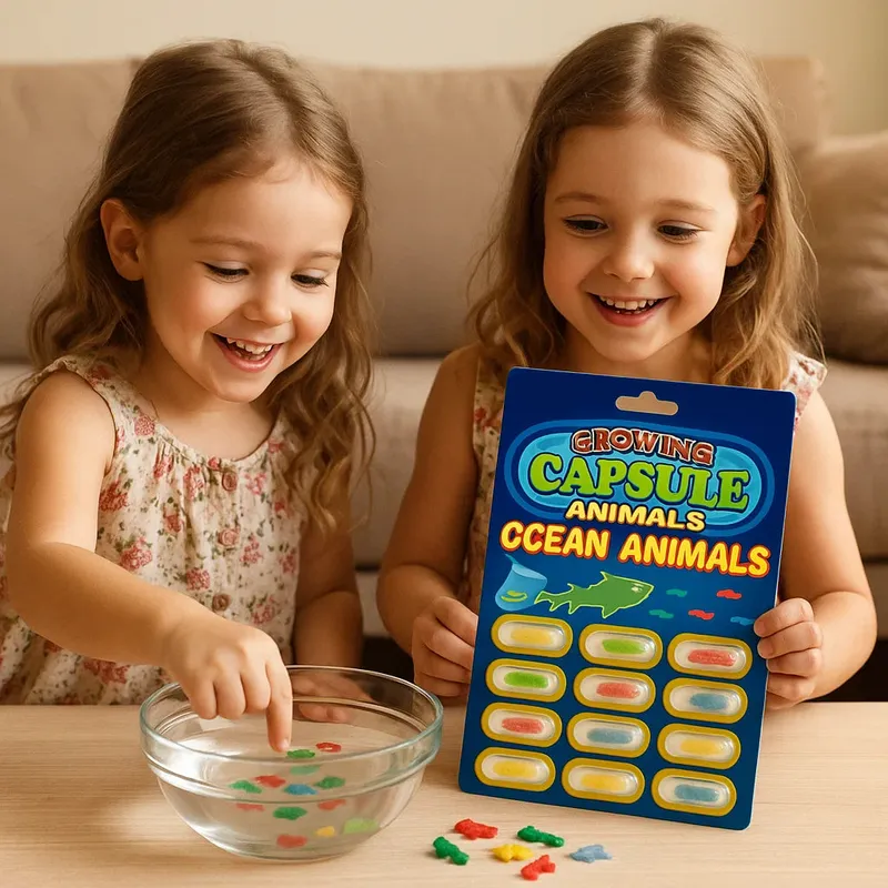 Вълшебни капсули играчки с водни животни — снимка 4