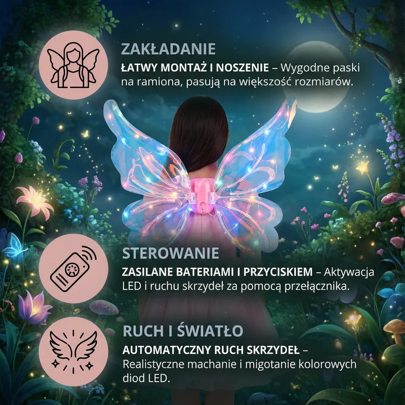 Магически крила на фея на сънищата — снимка 2