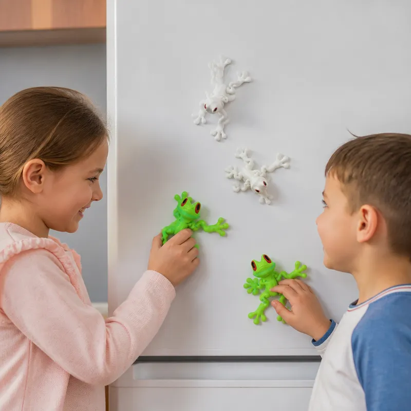 Магнитна антистрес играчка жаба, 3D принт