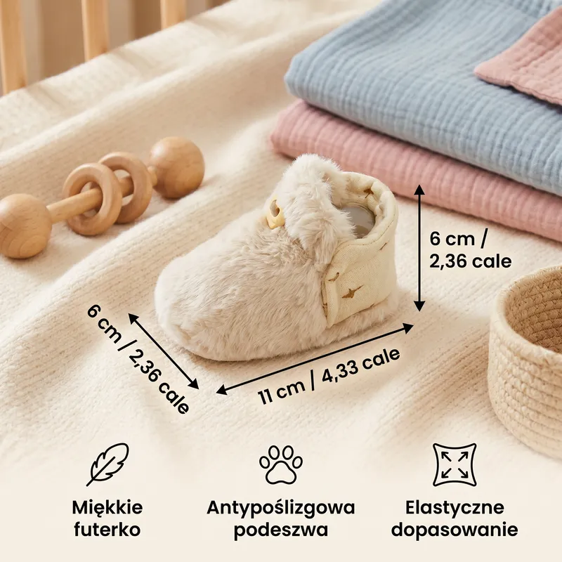 Меки бебешки обувки-чорапи за най-малките — снимка 5