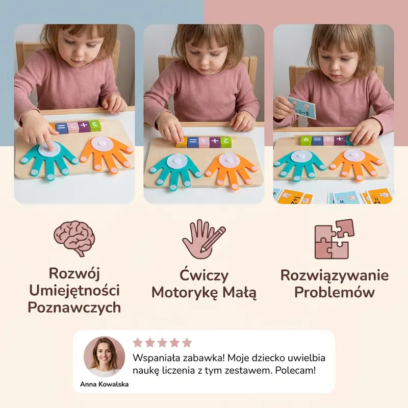 Дървена дъска за изписване на цифри Монтесори — снимка 3