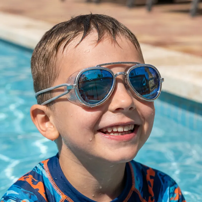 Плувни очила Pro Aviator с UV400 защита и анти-фог — снимка 6