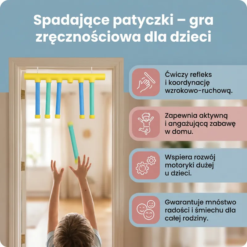Падащи пръчици, игра за сръчност за деца — снимка 2