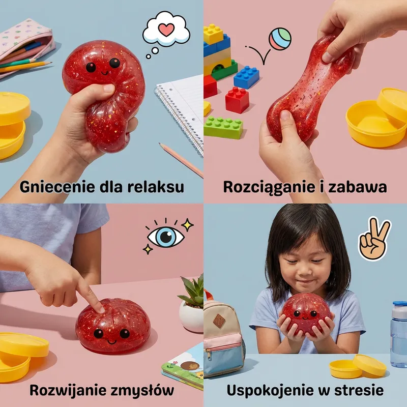 Мека антистрес топка за стискане със сладък дизайн — снимка 3