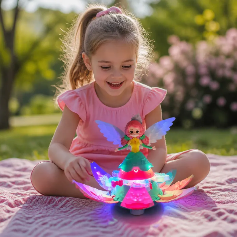 Светеща танцуваща играчка принцеса фея — снимка 2
