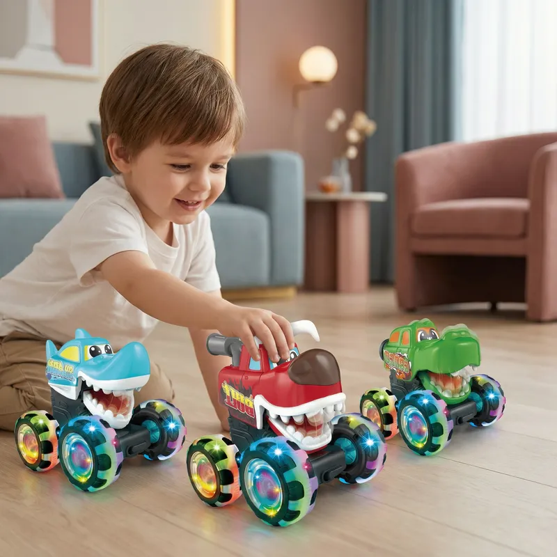 Светещи колички Monster Truck за деца