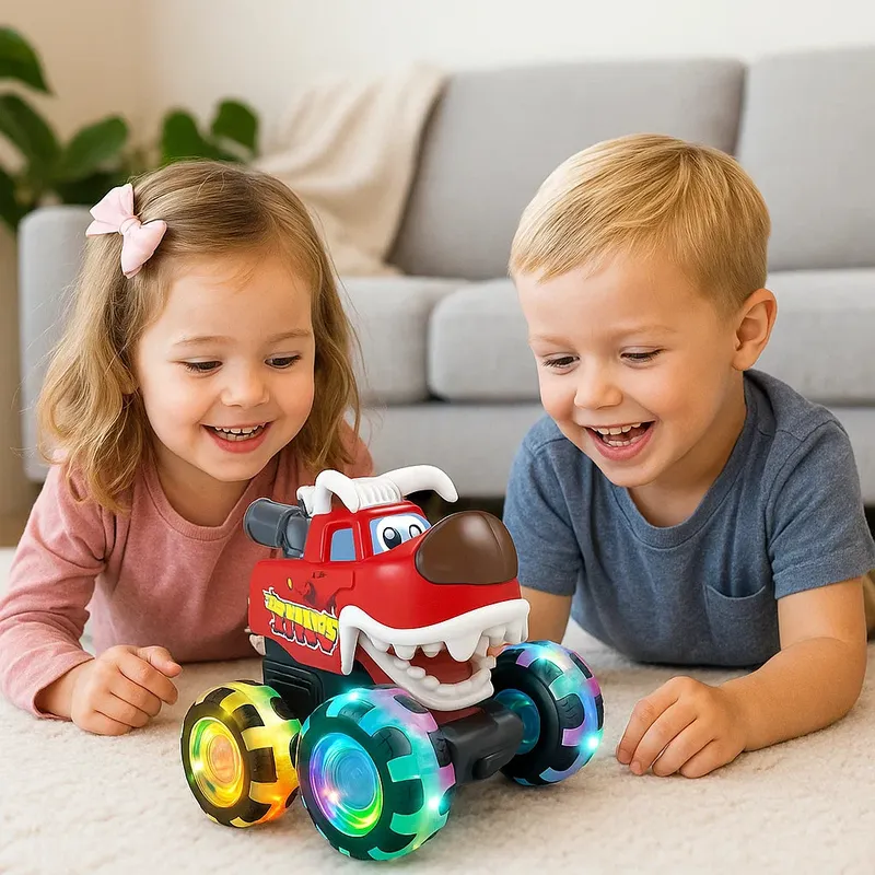 Светещи колички Monster Truck за деца — снимка 5