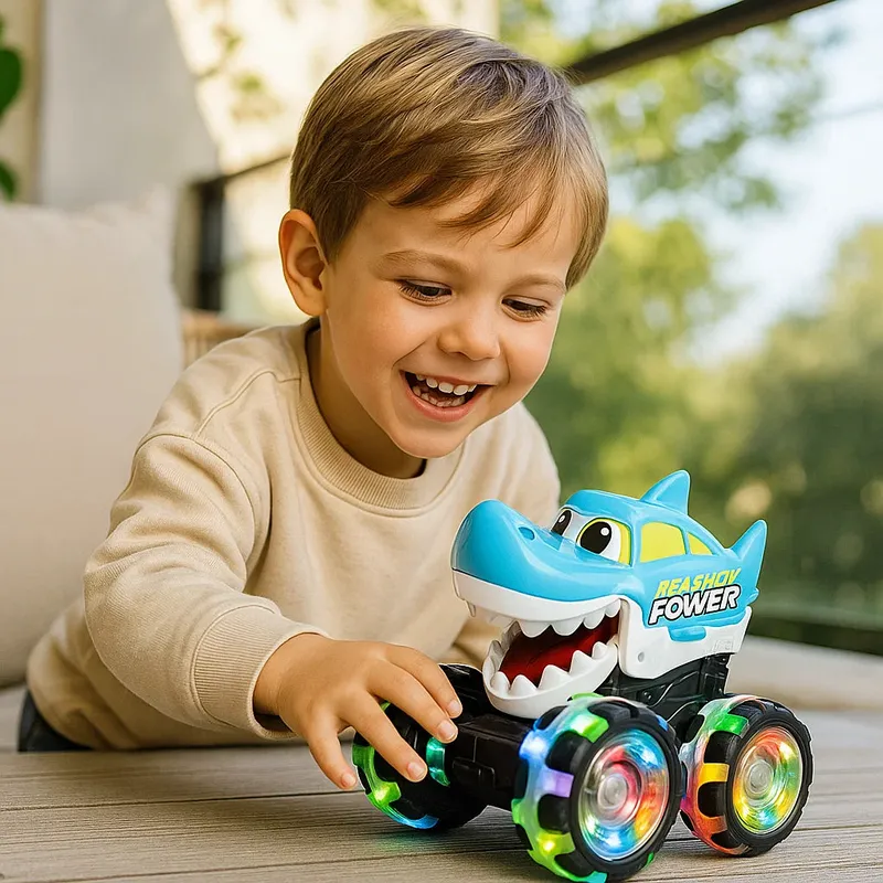 Светещи колички Monster Truck за деца — снимка 6