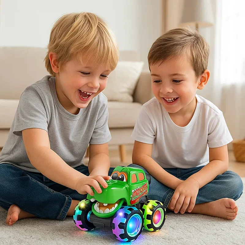 Светещи колички Monster Truck за деца — снимка 7