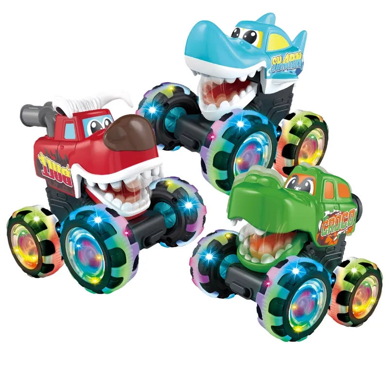 Светещи колички Monster Truck за деца — снимка 9