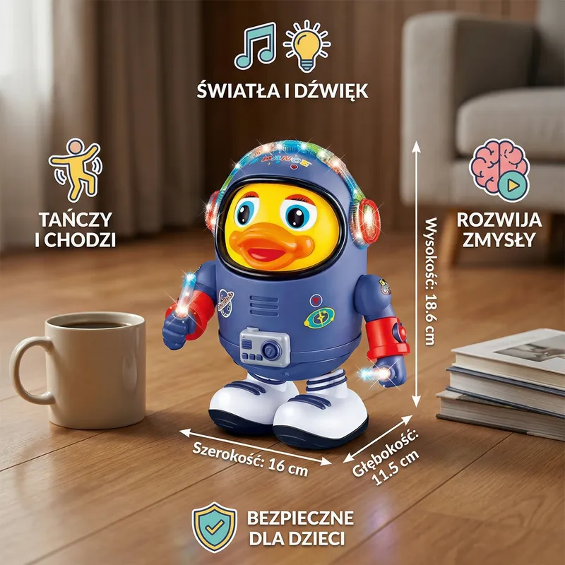 Танцуващо пате астронавт — снимка 3