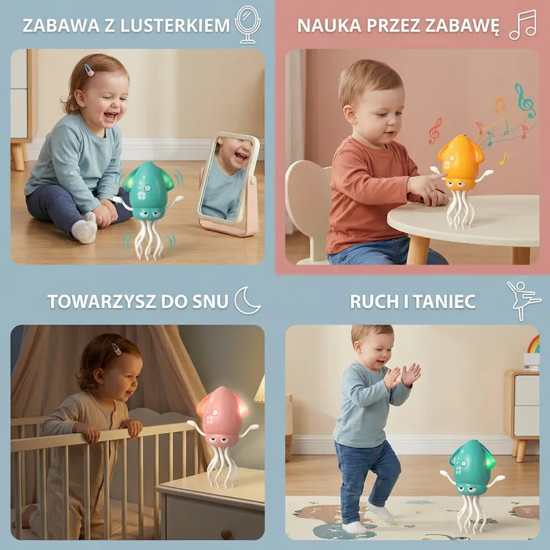 Танцуващ октопод играчка за деца — снимка 3