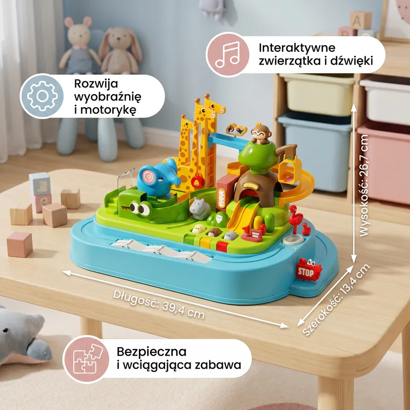 Играчка писта Зоо приключение за деца — снимка 5