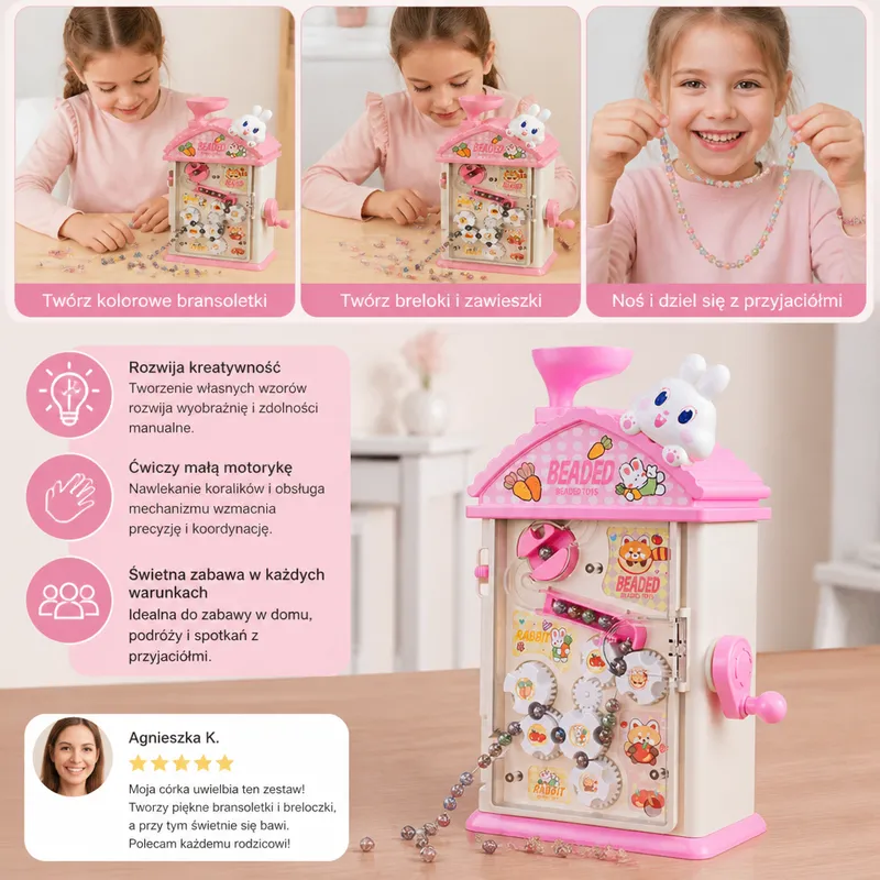 Комплект DIY за изработка на бижута от мъниста — снимка 3