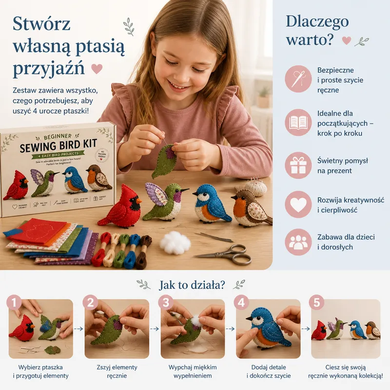 Комплект DIY за шиене на собствени плюшени фигурки — снимка 2