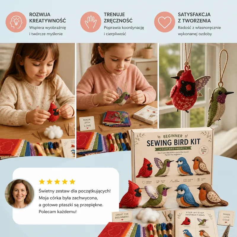 Комплект DIY за шиене на собствени плюшени фигурки — снимка 3