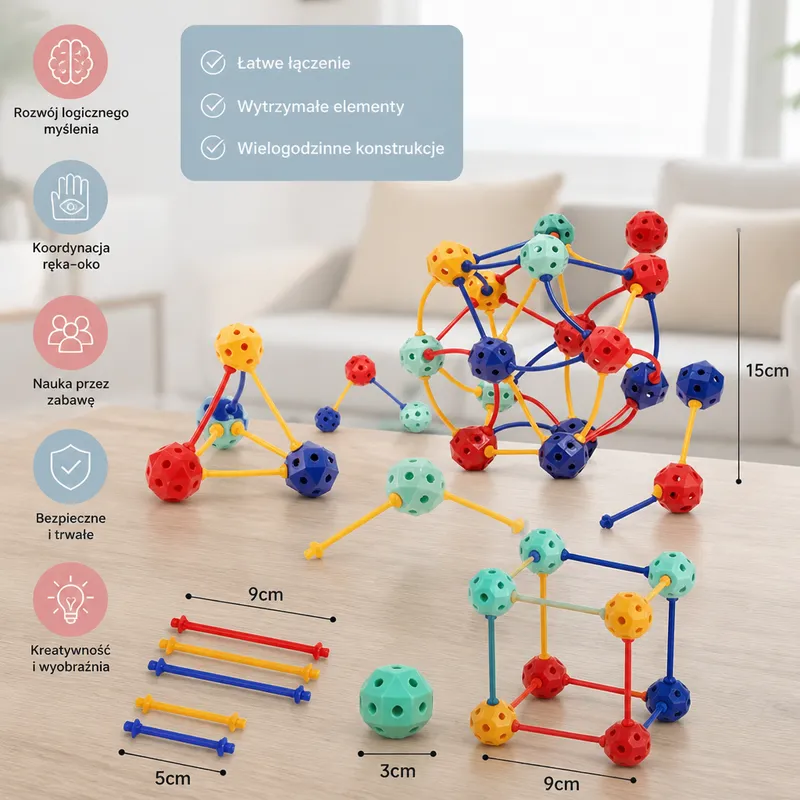 Конструктор 3D STEM, творческа образователна играчка — снимка 4