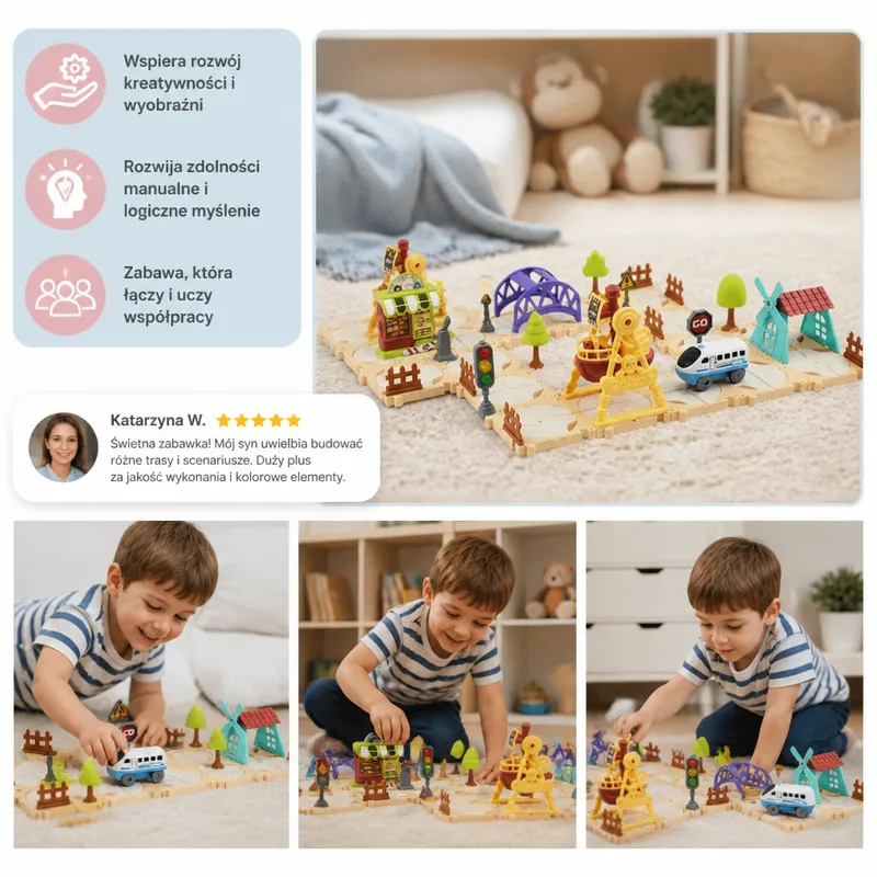 Конструктор DIY влакче за увеселителен парк — снимка 3