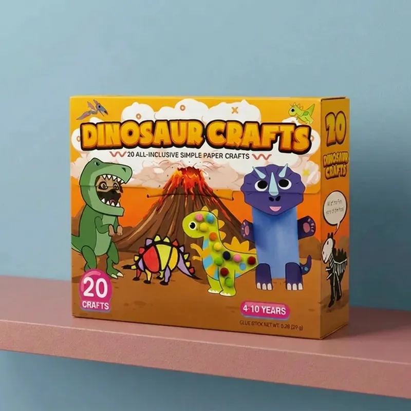 Комплект за хартиени творби с 20 лесни DIY проекта за деца — снимка 9