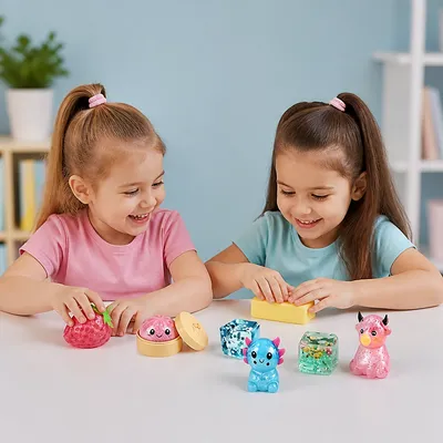 Комплект от 8 меки сензорни squishy fidget играчки